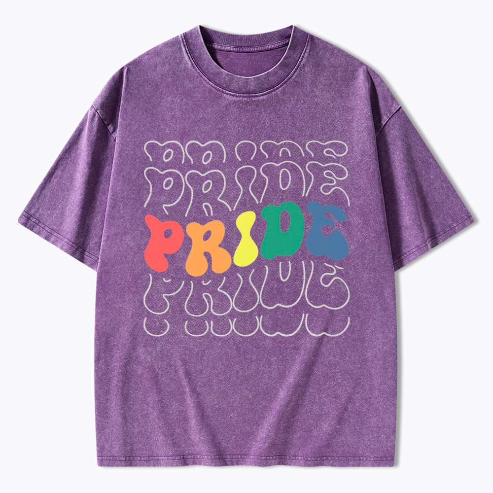 Pride Month LGBT Rights Washed T-Shirt
