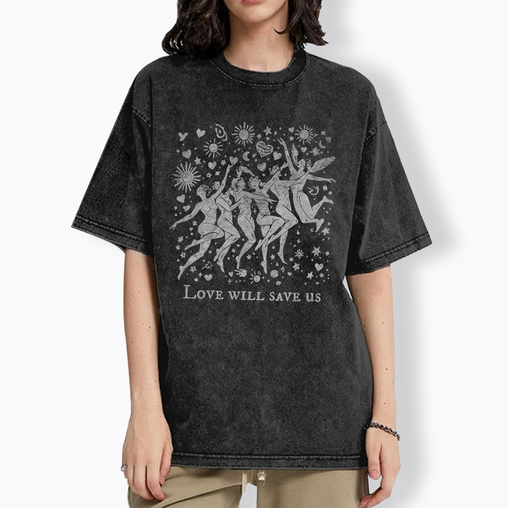 Love Will Save Us Washed T-Shirt