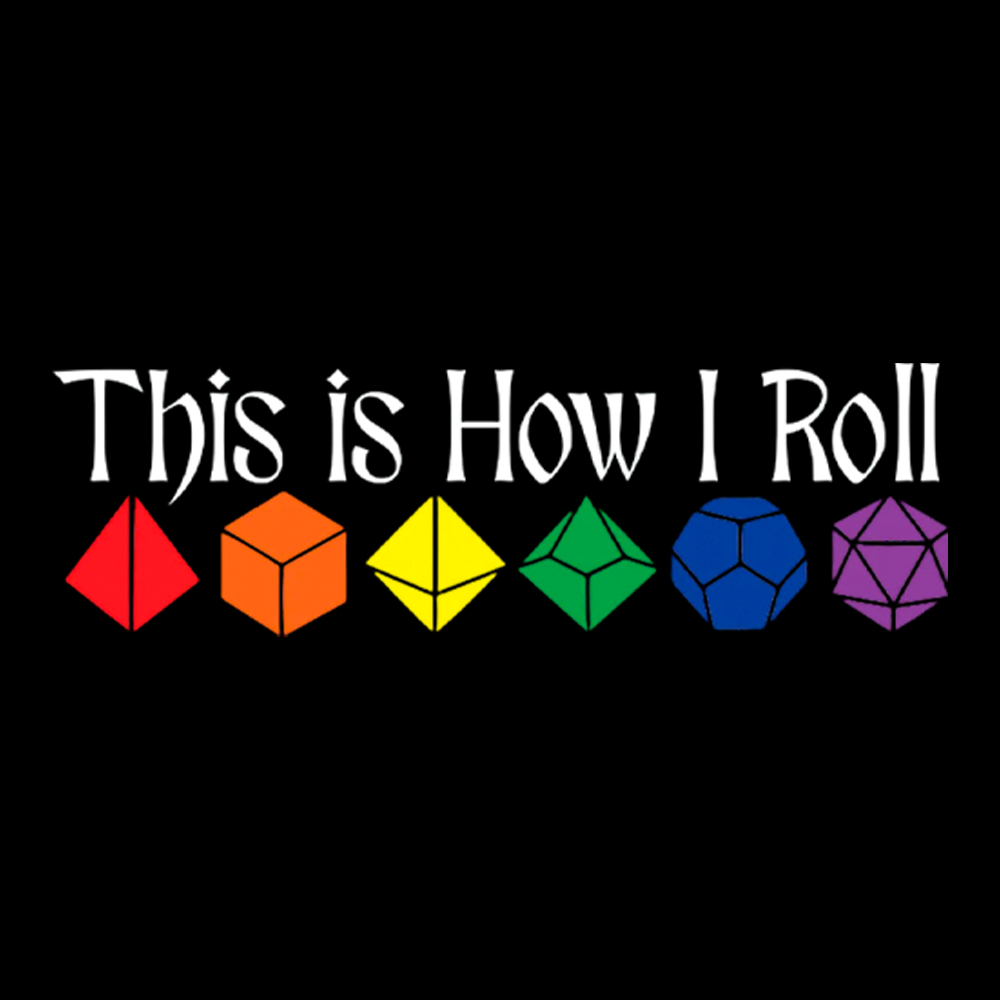 This is How Roll LGBTQ  Washed T-Shirt