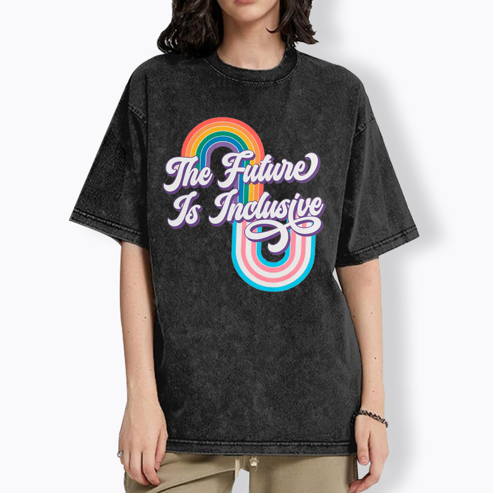 The Future Is Inclusive Washed T-Shirt