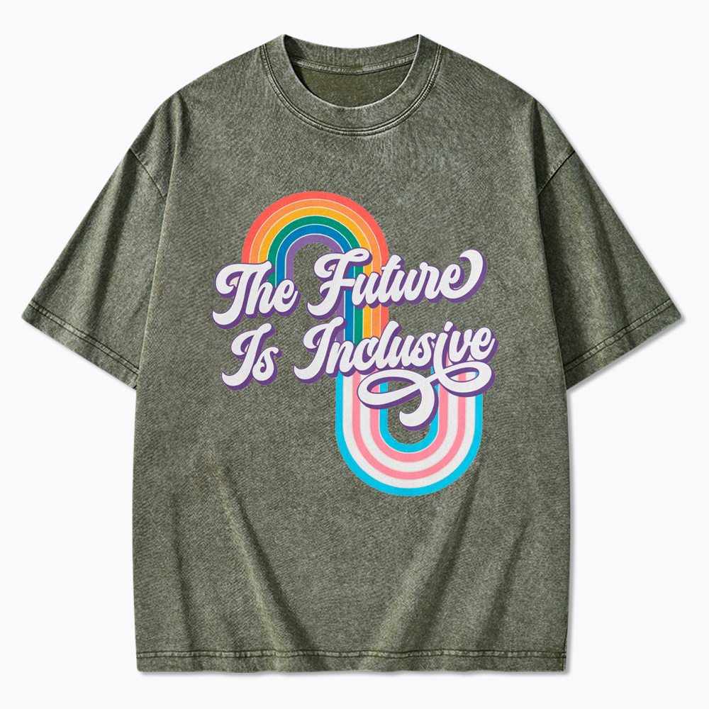 The Future Is Inclusive Washed T-Shirt