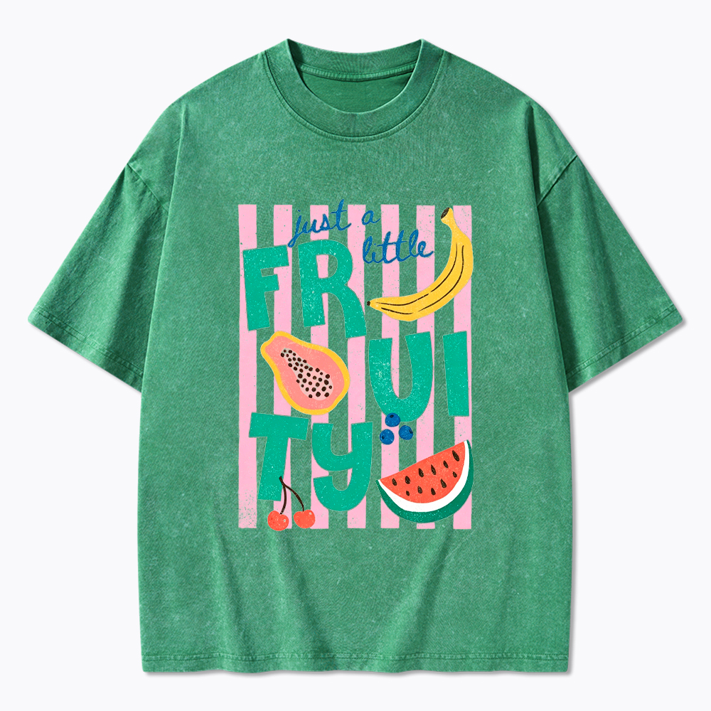 Just a Little Fruity Washed T-Shirt