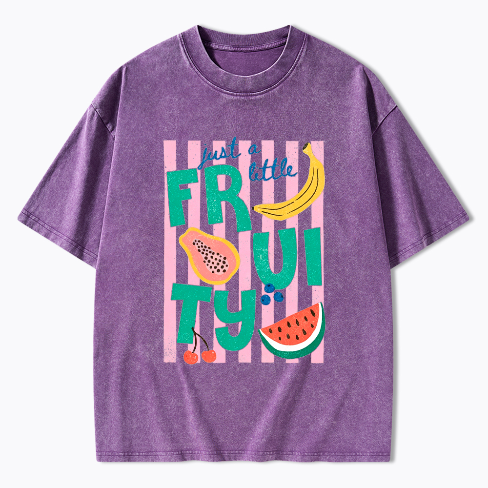 Just a Little Fruity Washed T-Shirt