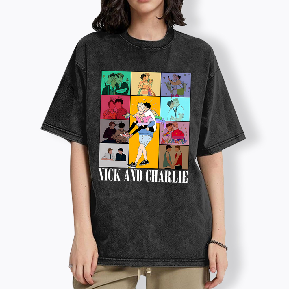 Nick and Charlie Washed T-Shirt