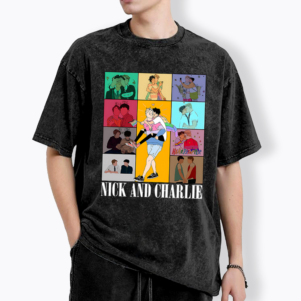 Nick and Charlie Washed T-Shirt