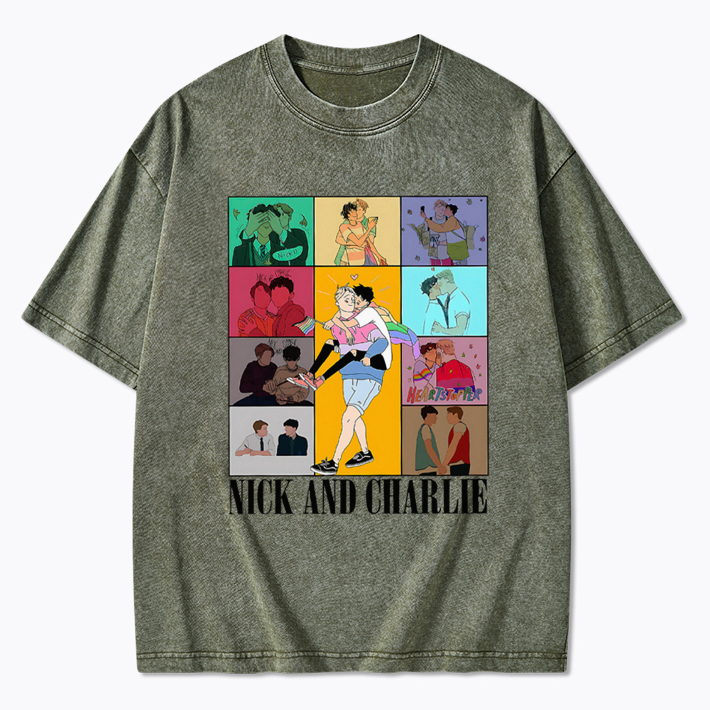 Nick and Charlie Washed T-Shirt
