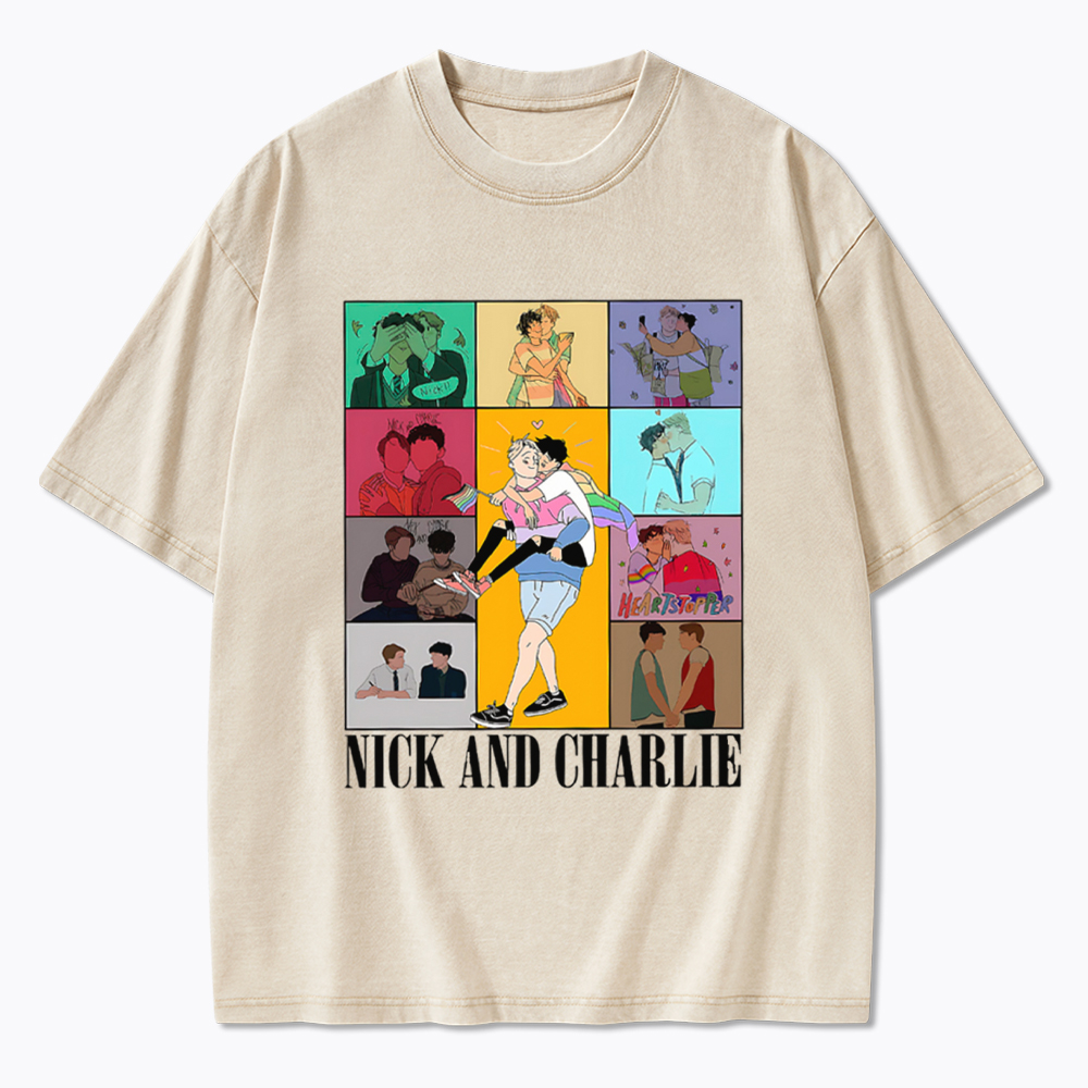 Nick and Charlie Washed T-Shirt