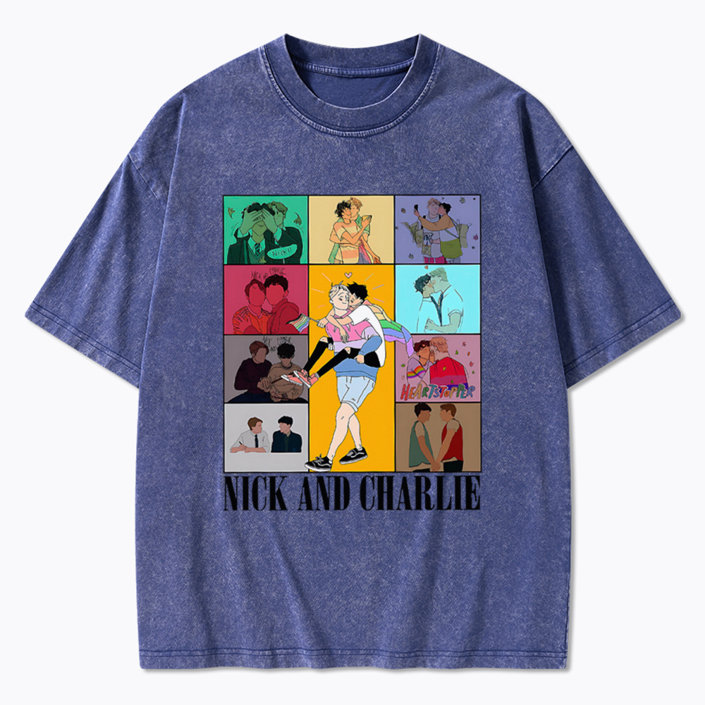 Nick and Charlie Washed T-Shirt