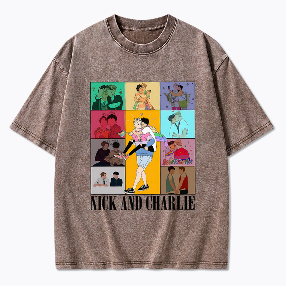 Nick and Charlie Washed T-Shirt