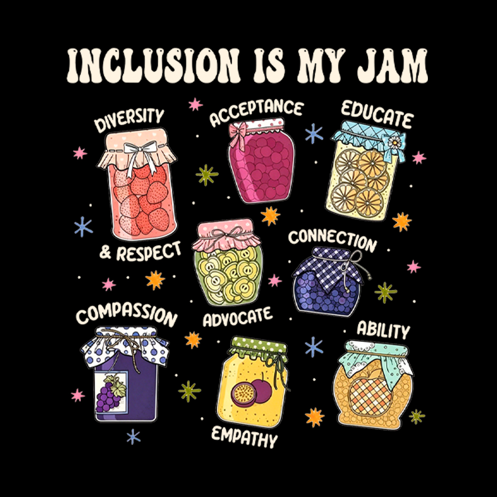 Inclusion Is My Jam, Special Education Washed T-Shirt