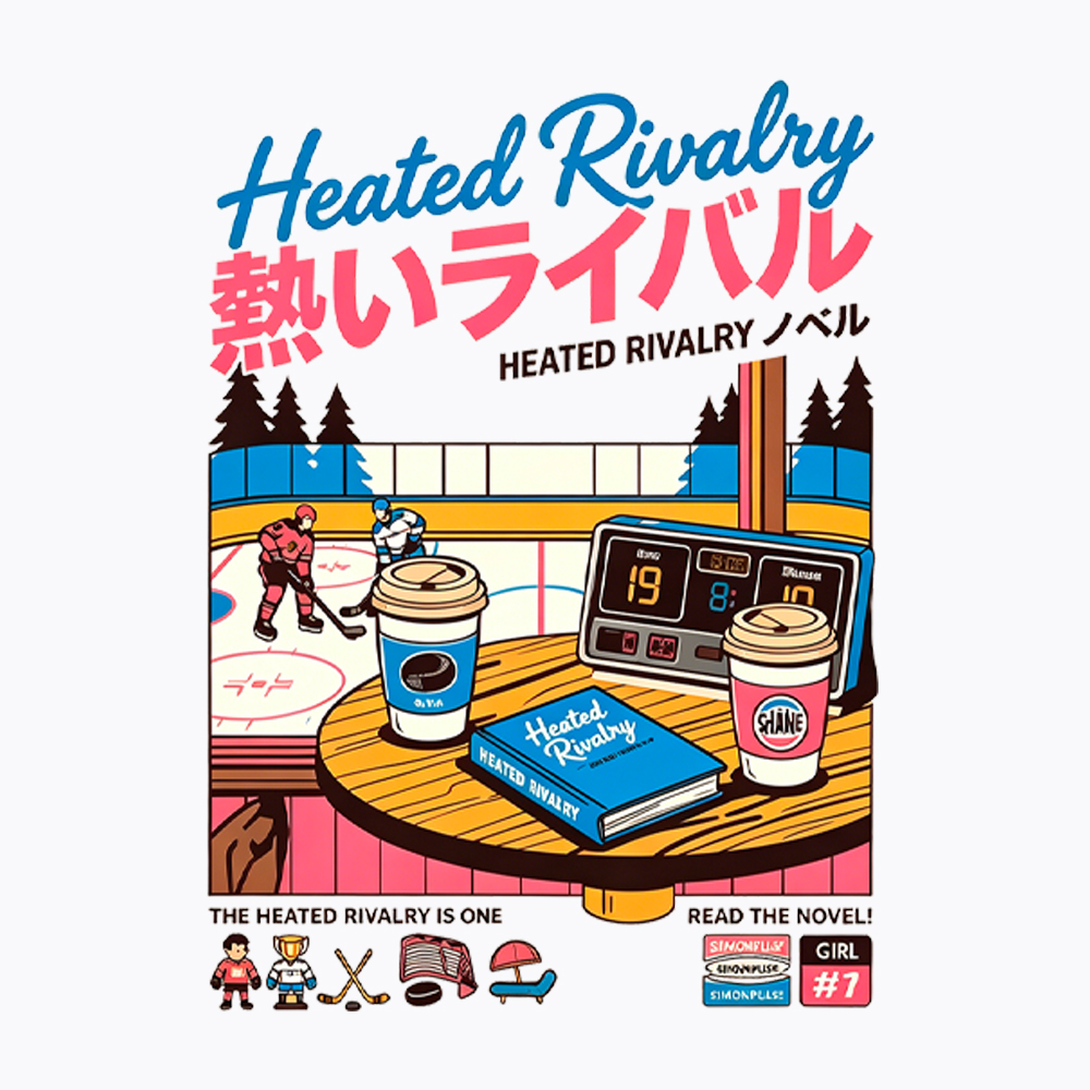 90s Retro Ice Hockey Washed T-Shirt