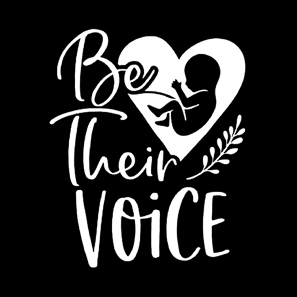 Pro Life Be Their Voice Washed T-Shirt