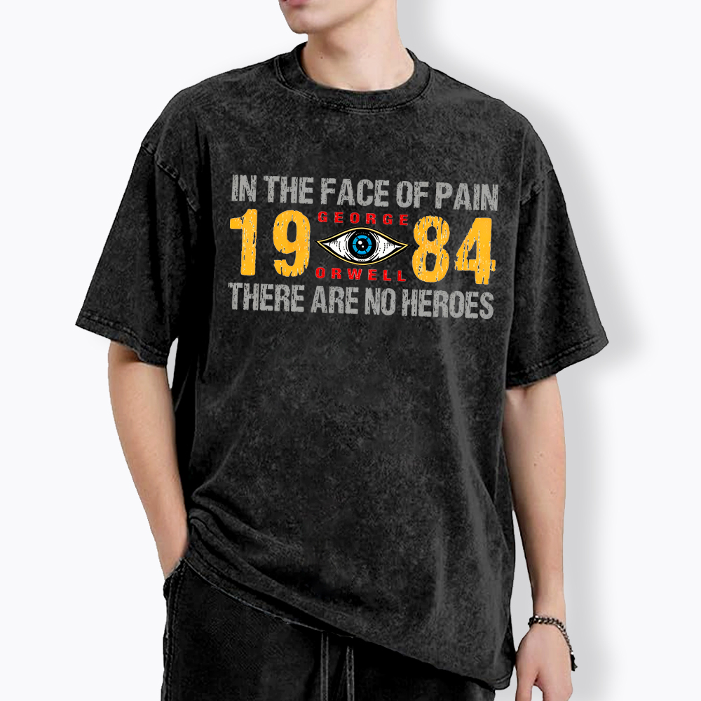 In The Face Of Pain Washed T-Shirt