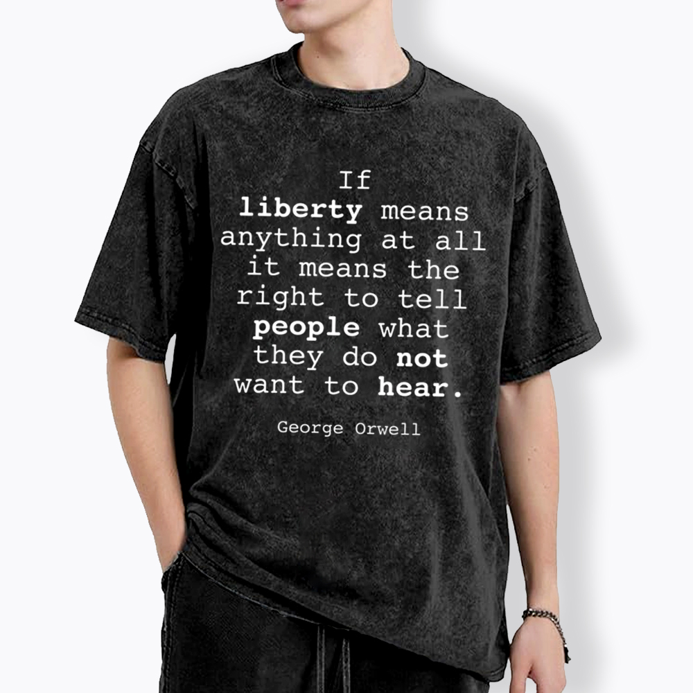 Liberty! Washed T-Shirt