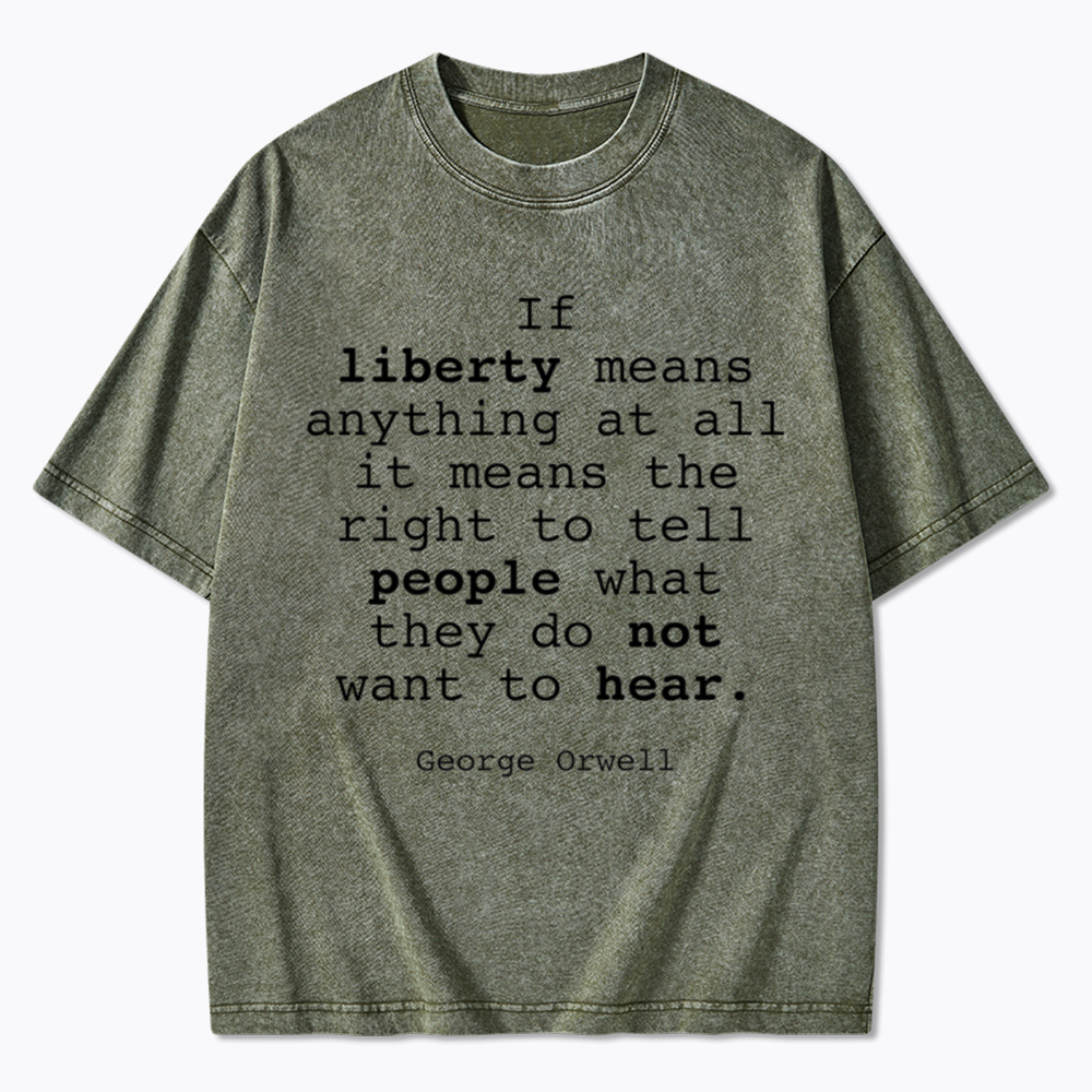 Liberty! Washed T-Shirt
