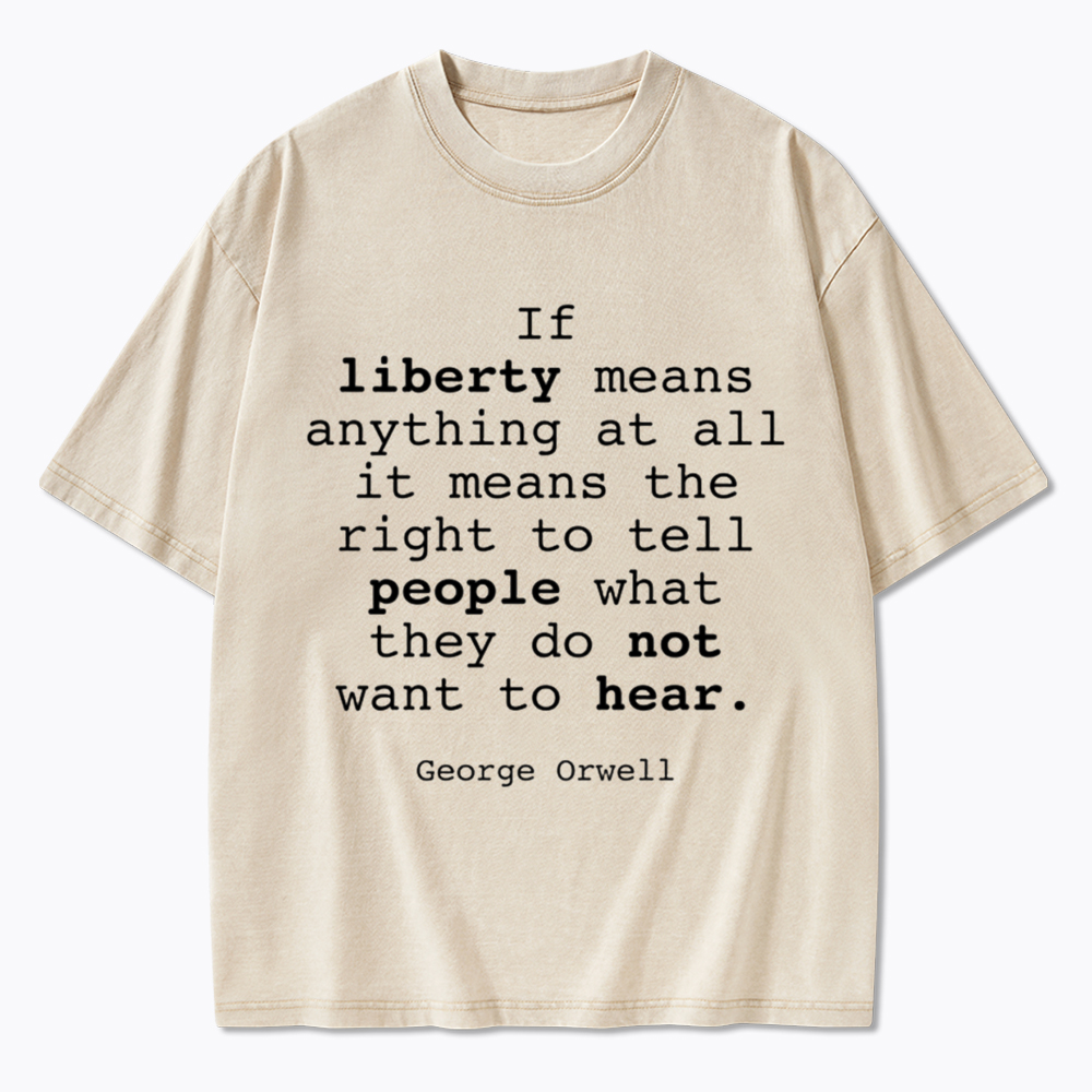 Liberty! Washed T-Shirt
