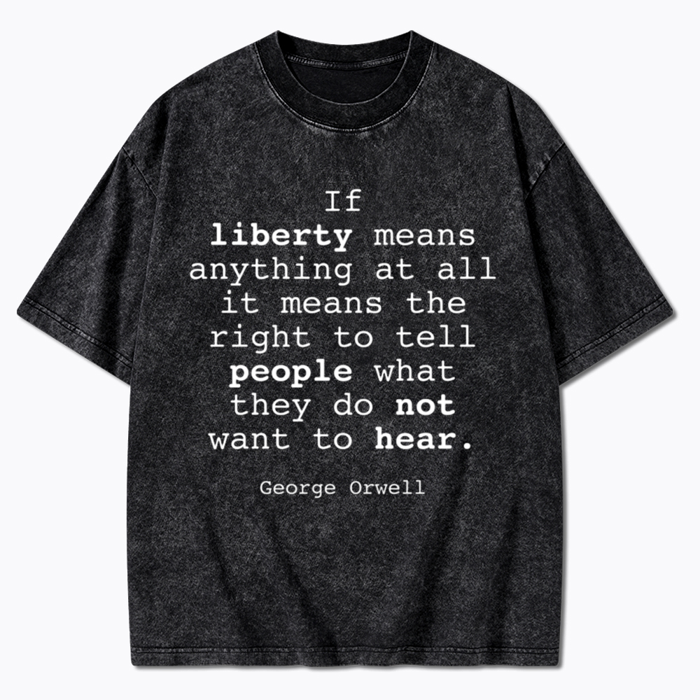 Liberty! Washed T-Shirt