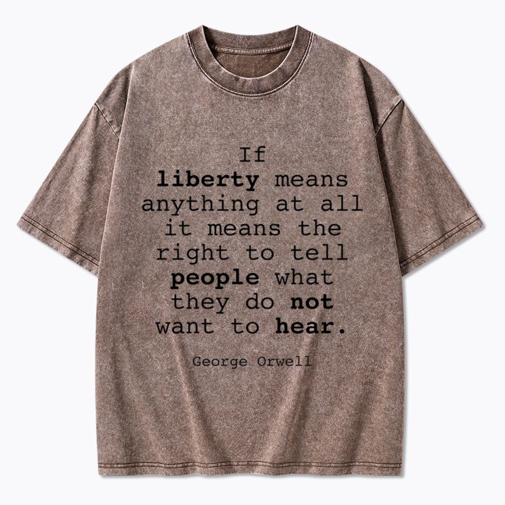 Liberty! Washed T-Shirt