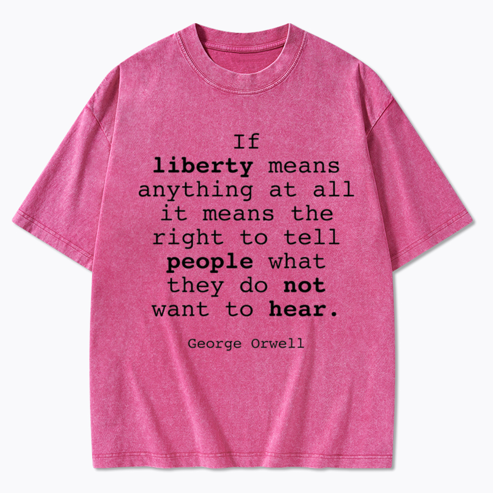 Liberty! Washed T-Shirt