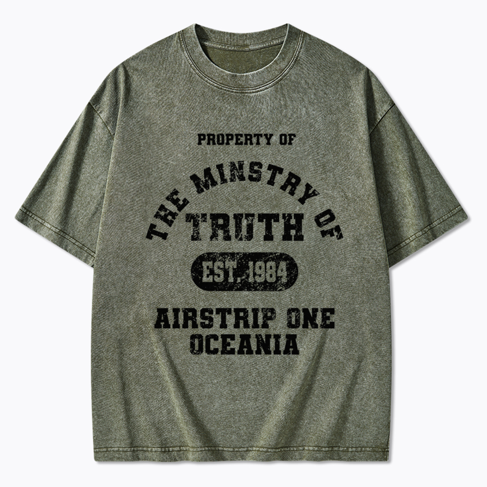 The Ministry of Truth Washed T-Shirt