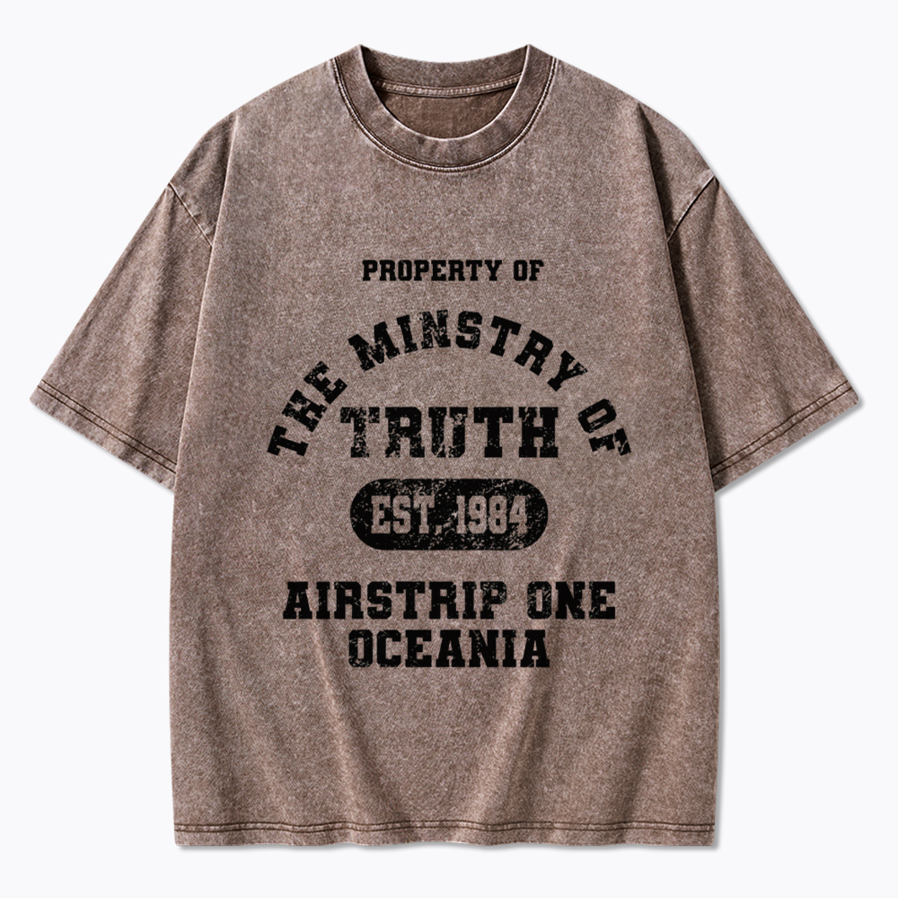 The Ministry of Truth Washed T-Shirt