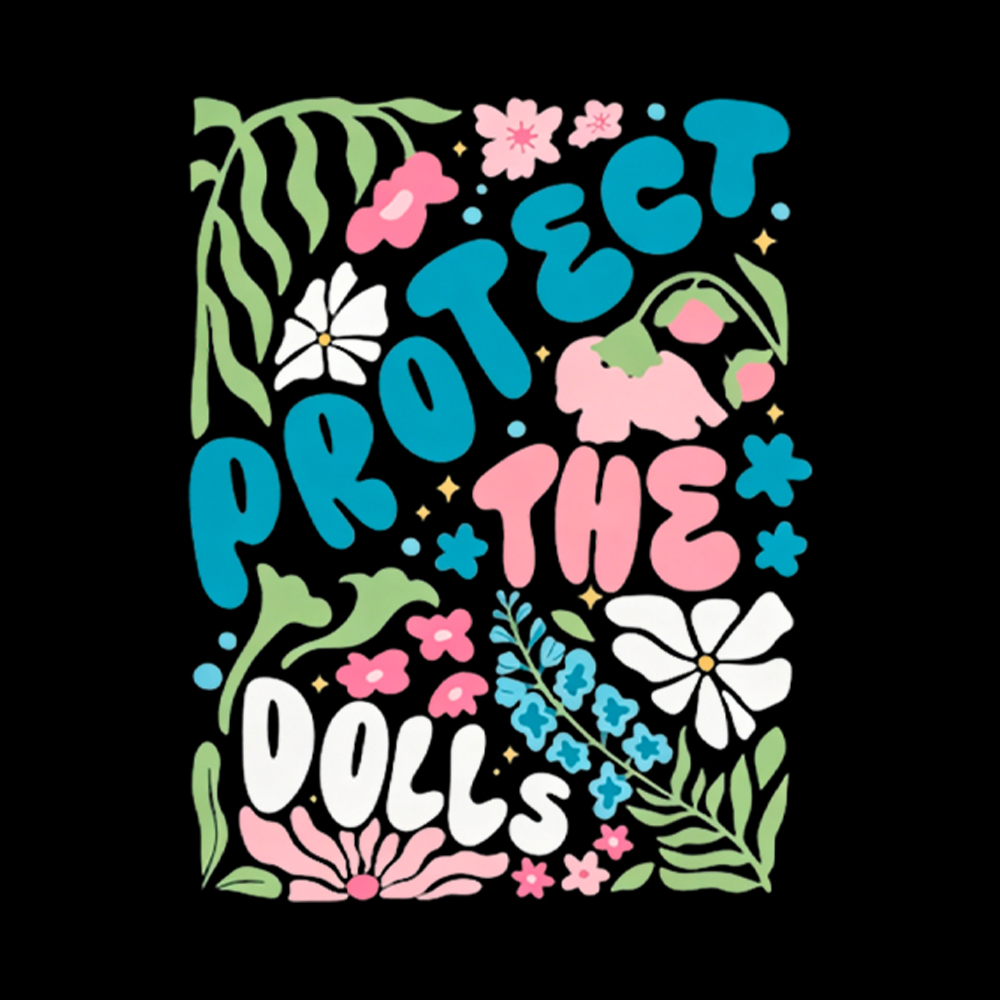 Protect The Dolls Trans Rights Washed T-Shirt