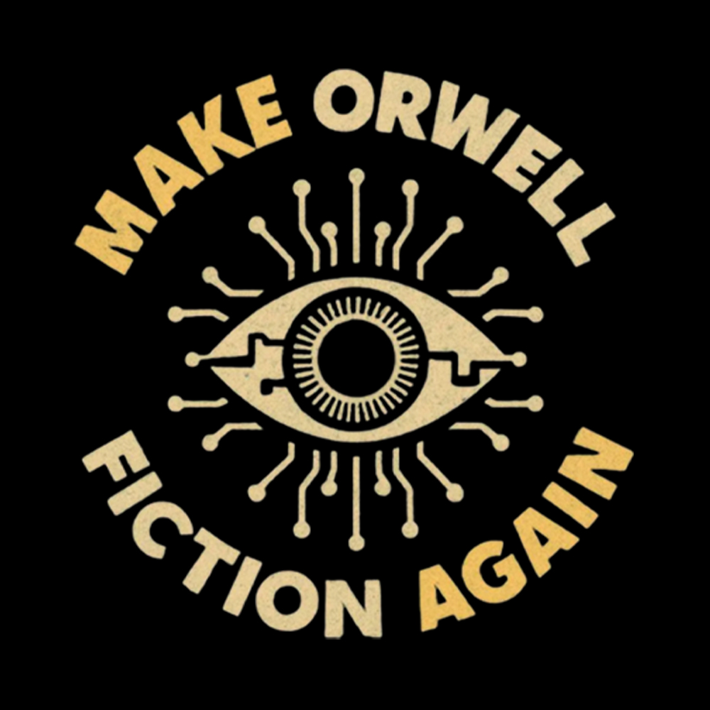 Make Orwell Fiction Again Washed T-Shirt