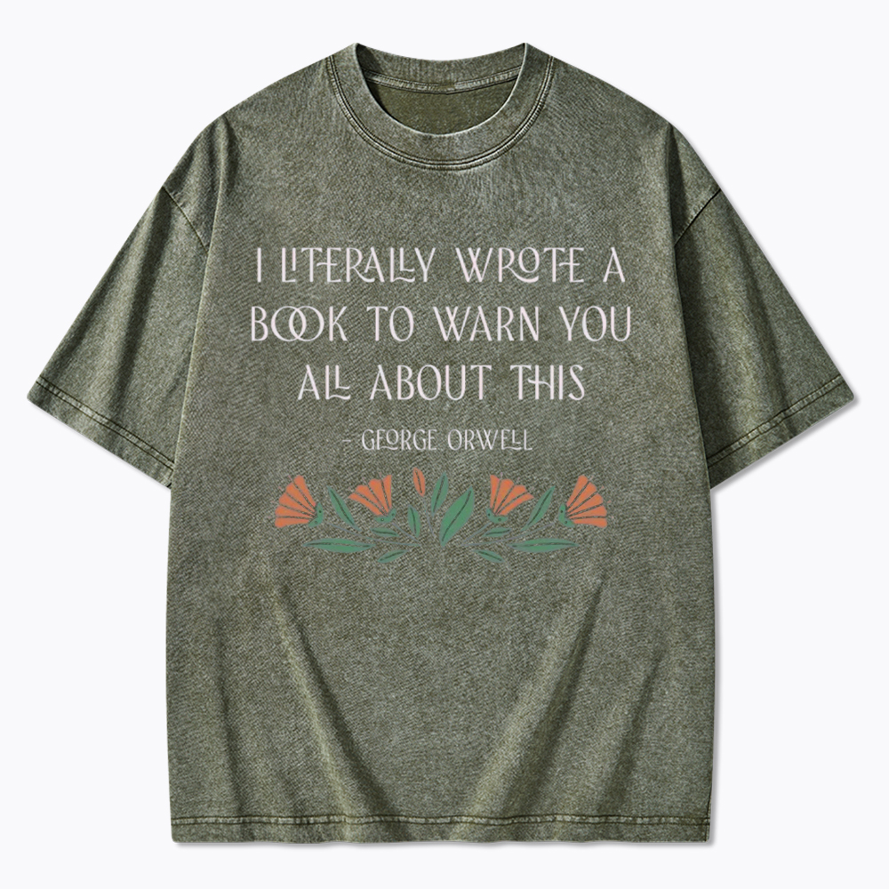 I Literally Wrote A Book About This Washed T-Shirt