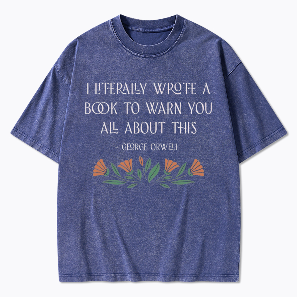 I Literally Wrote A Book About This Washed T-Shirt