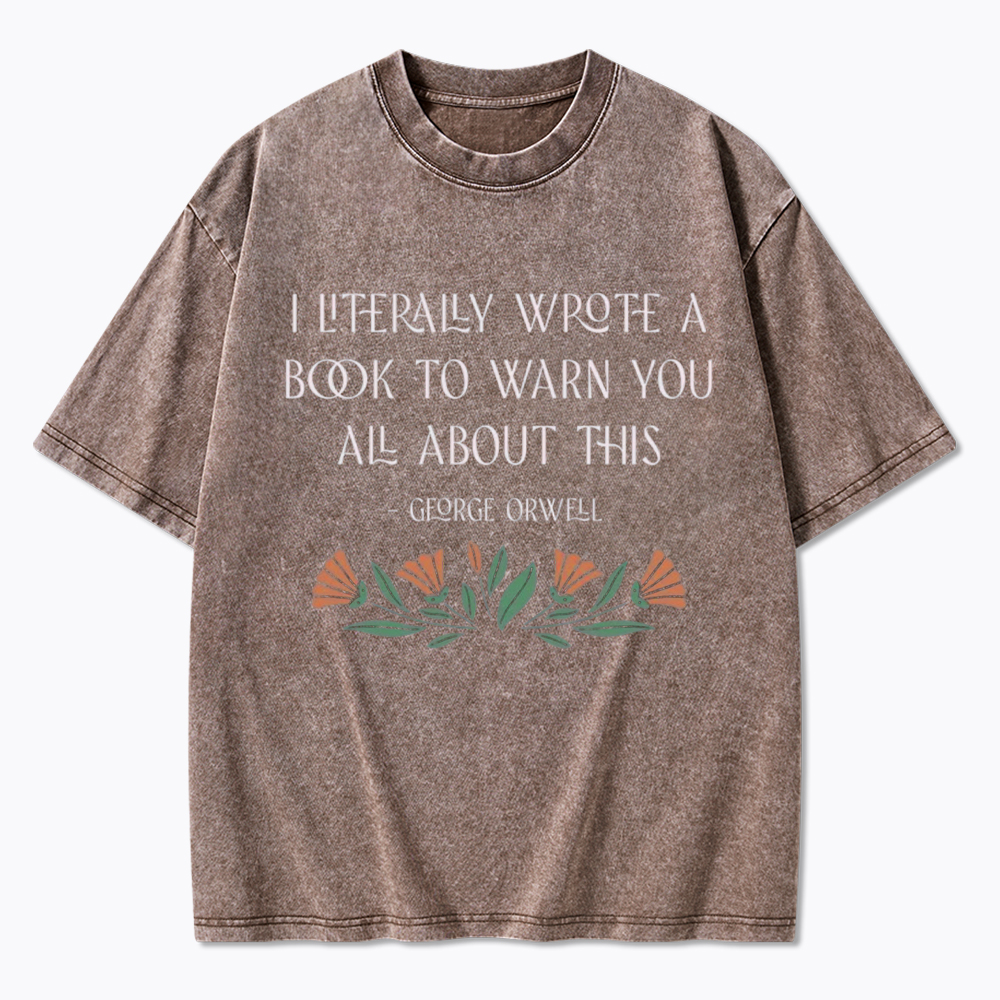 I Literally Wrote A Book About This Washed T-Shirt