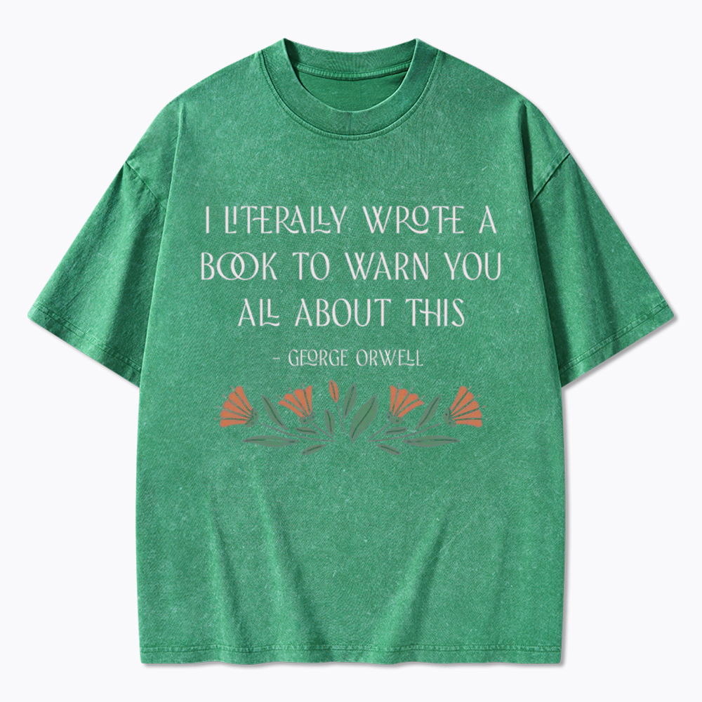I Literally Wrote A Book About This Washed T-Shirt