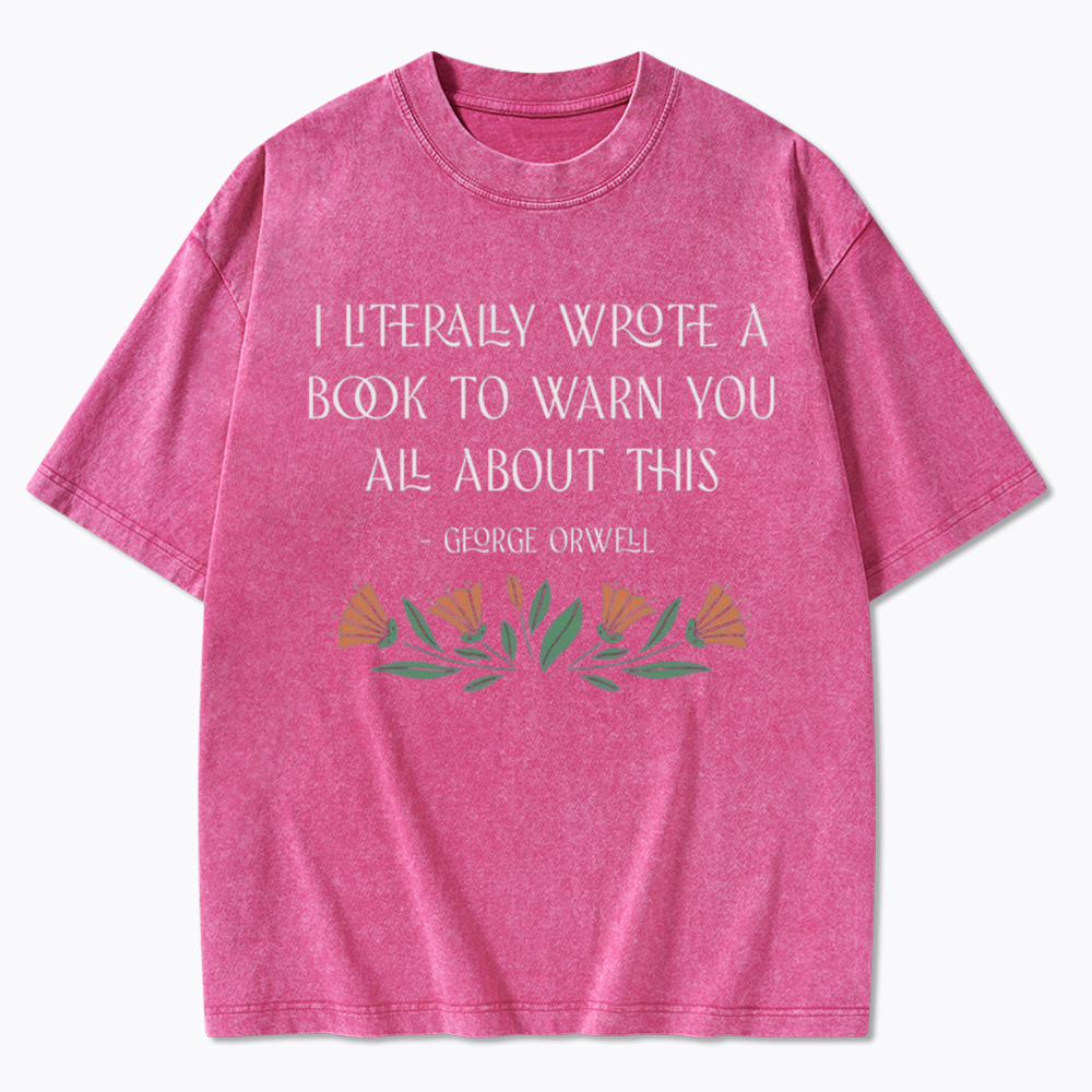 I Literally Wrote A Book About This Washed T-Shirt