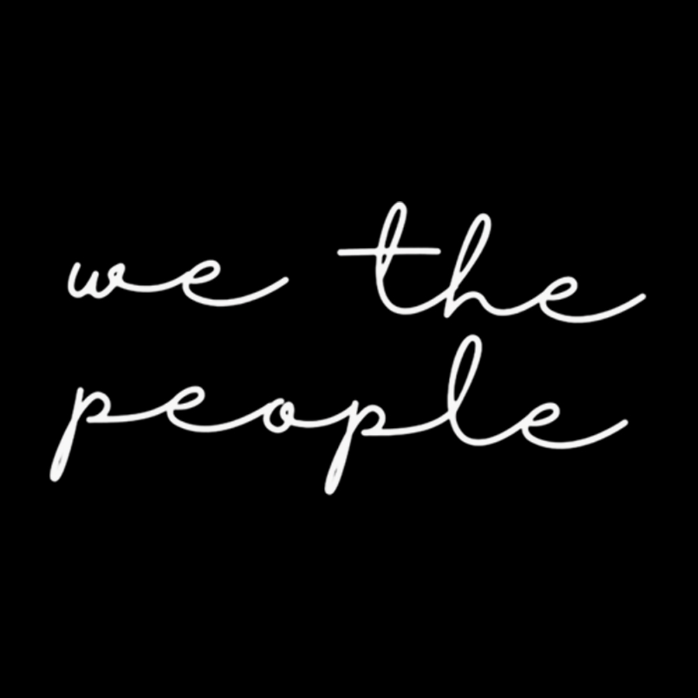 We The People Washed T-Shirt