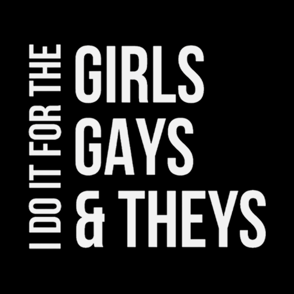 Girls Gays & Theys Washed T-Shirt