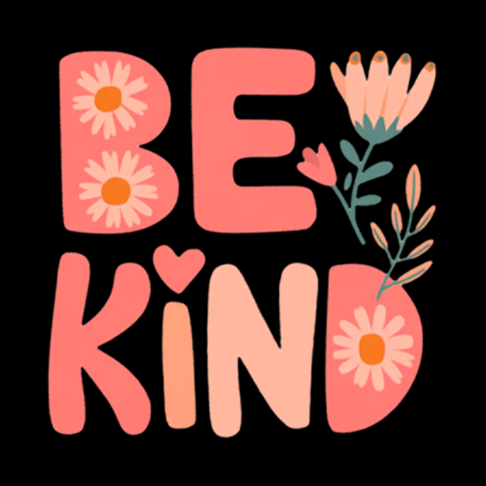 Pinky Be Kind Inspirational Washed T-Shirt