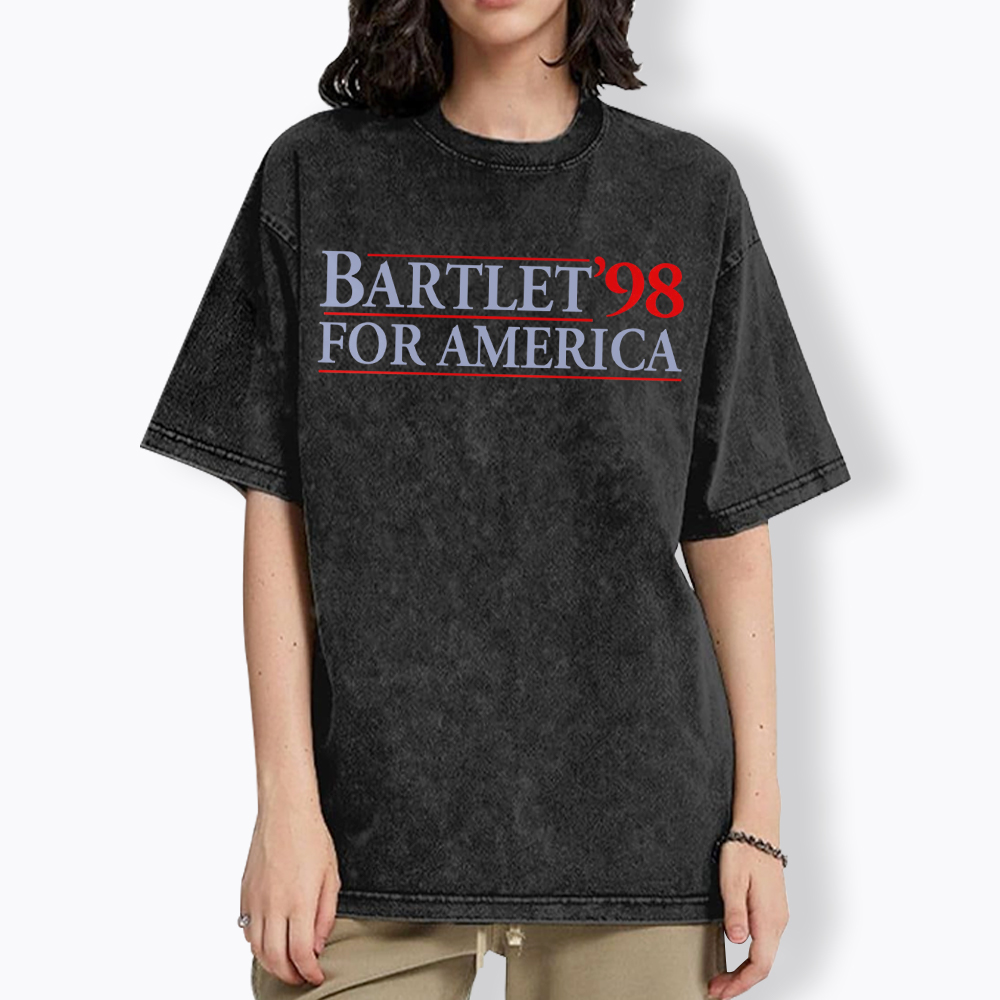 Bartlet 98 for America Washed T-Shirt