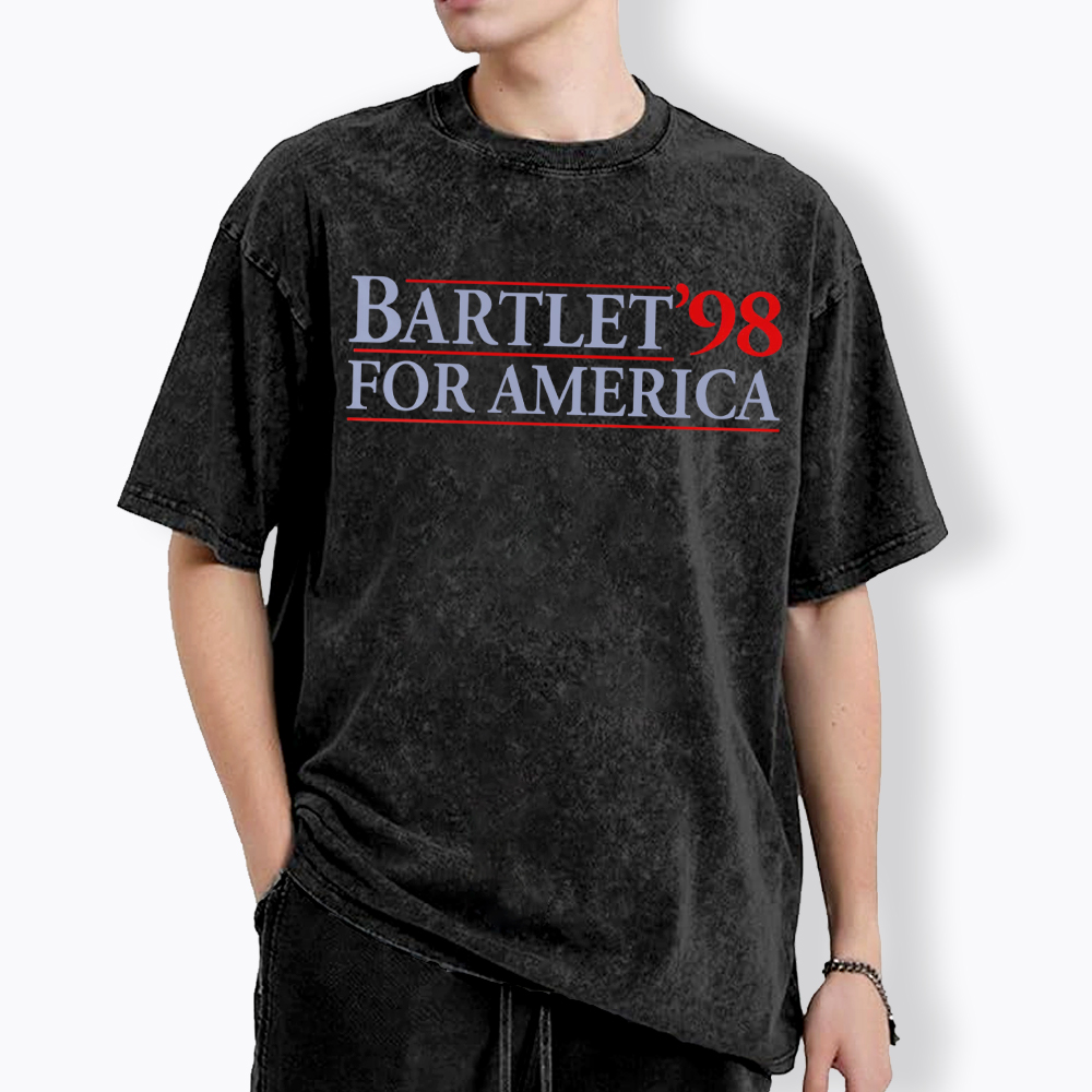 Bartlet 98 for America Washed T-Shirt