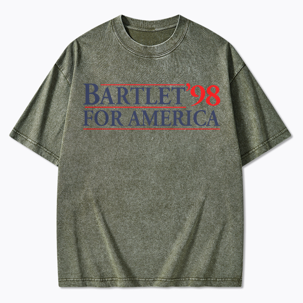 Bartlet 98 for America Washed T-Shirt