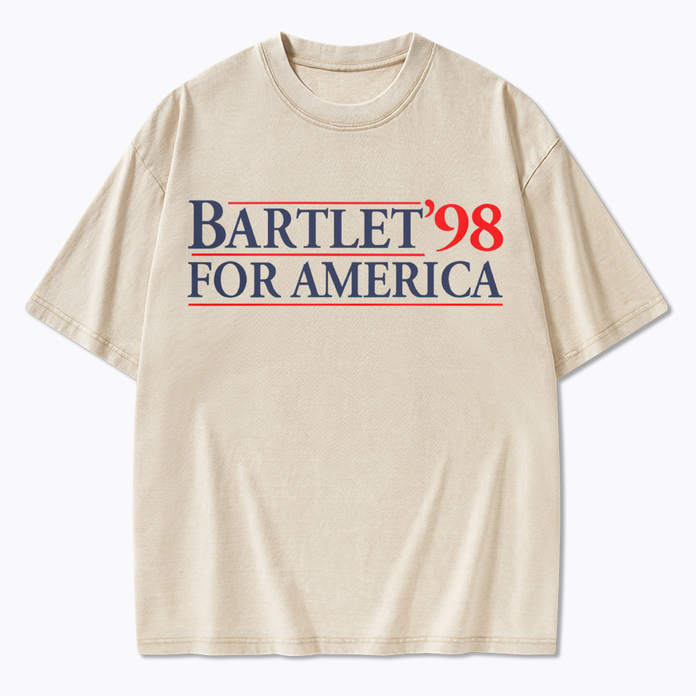 Bartlet 98 for America Washed T-Shirt