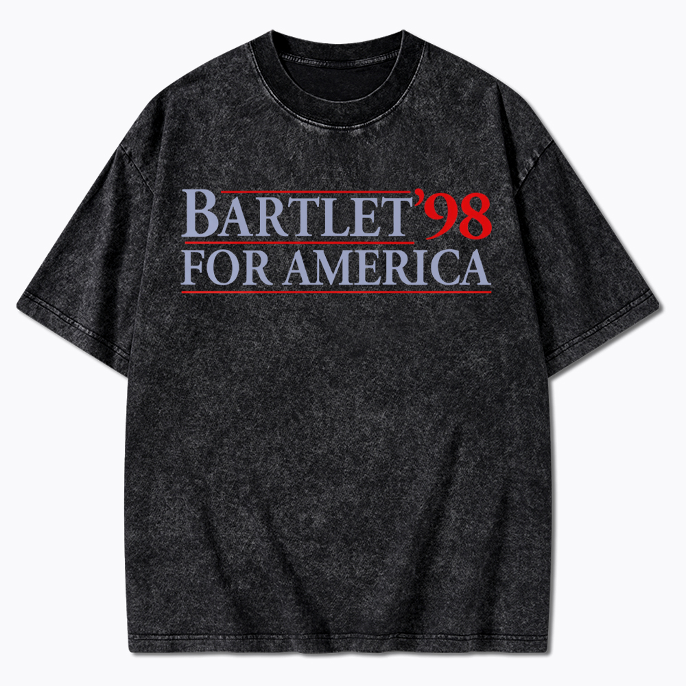 Bartlet 98 for America Washed T-Shirt