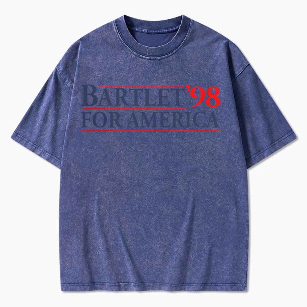 Bartlet 98 for America Washed T-Shirt