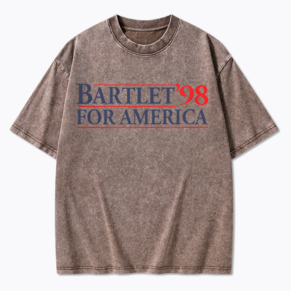 Bartlet 98 for America Washed T-Shirt