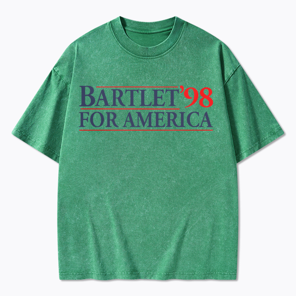 Bartlet 98 for America Washed T-Shirt