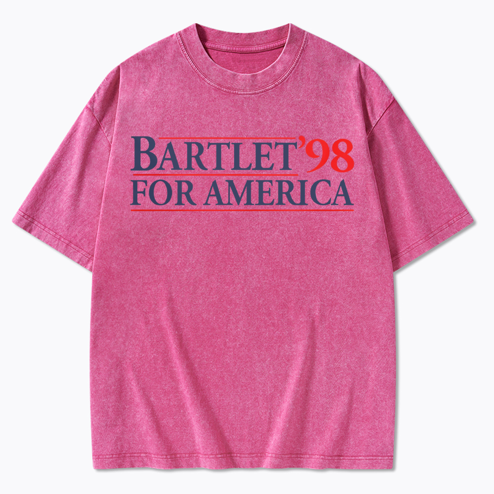 Bartlet 98 for America Washed T-Shirt