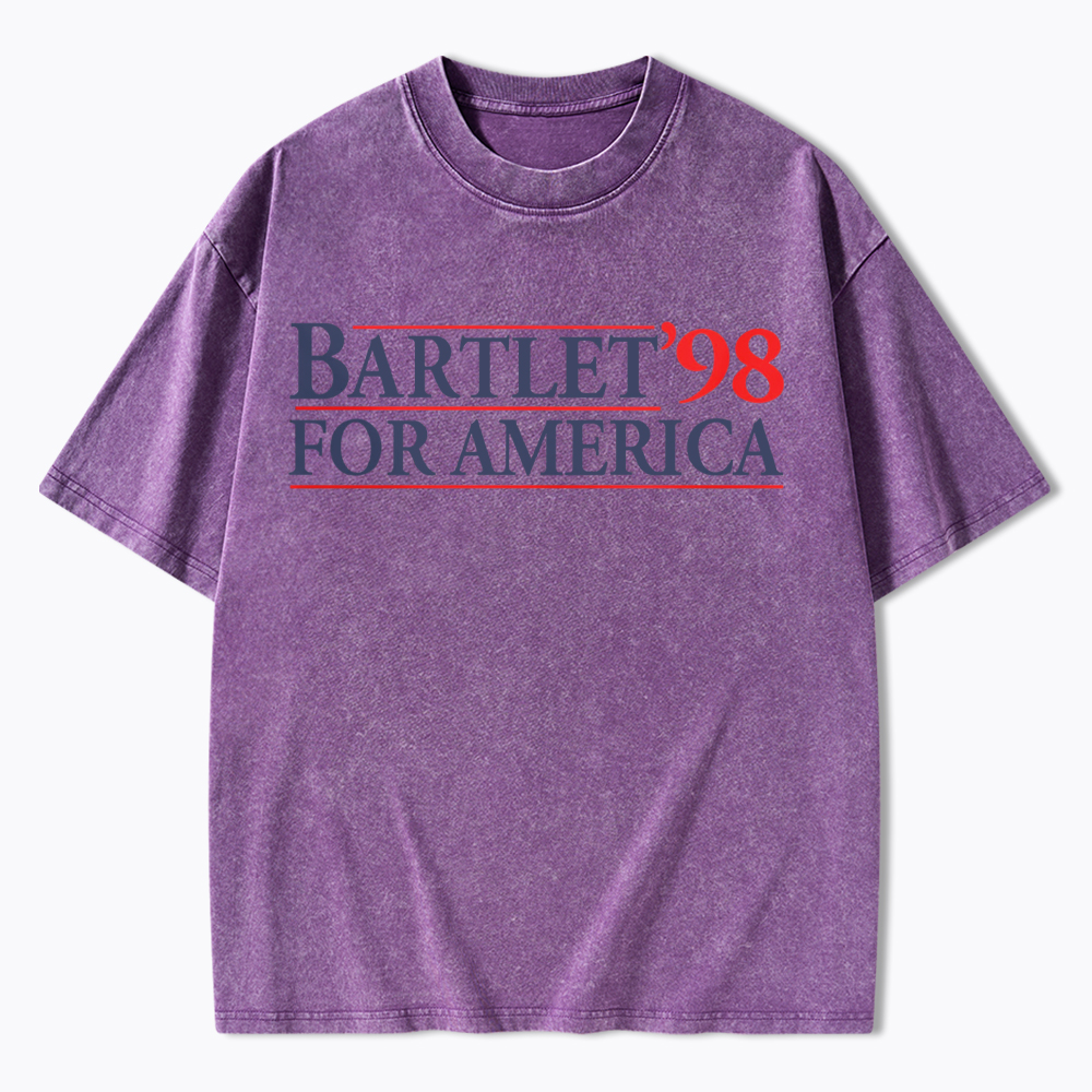 Bartlet 98 for America Washed T-Shirt