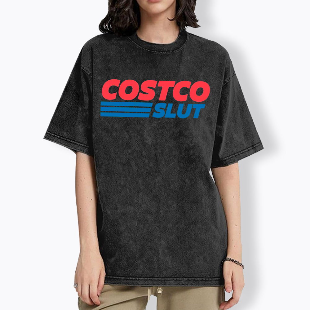 Viral Costco Slut Washed T-Shirt