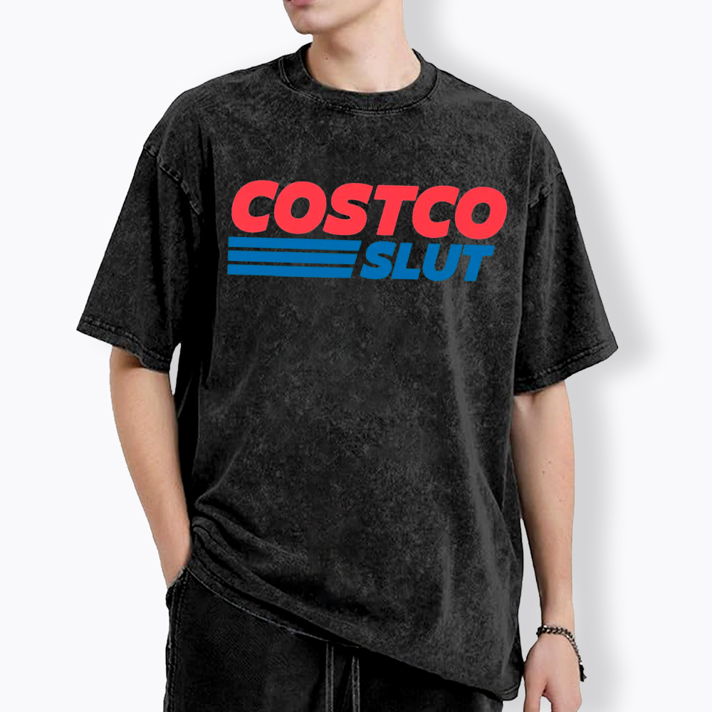 Viral Costco Slut Washed T-Shirt