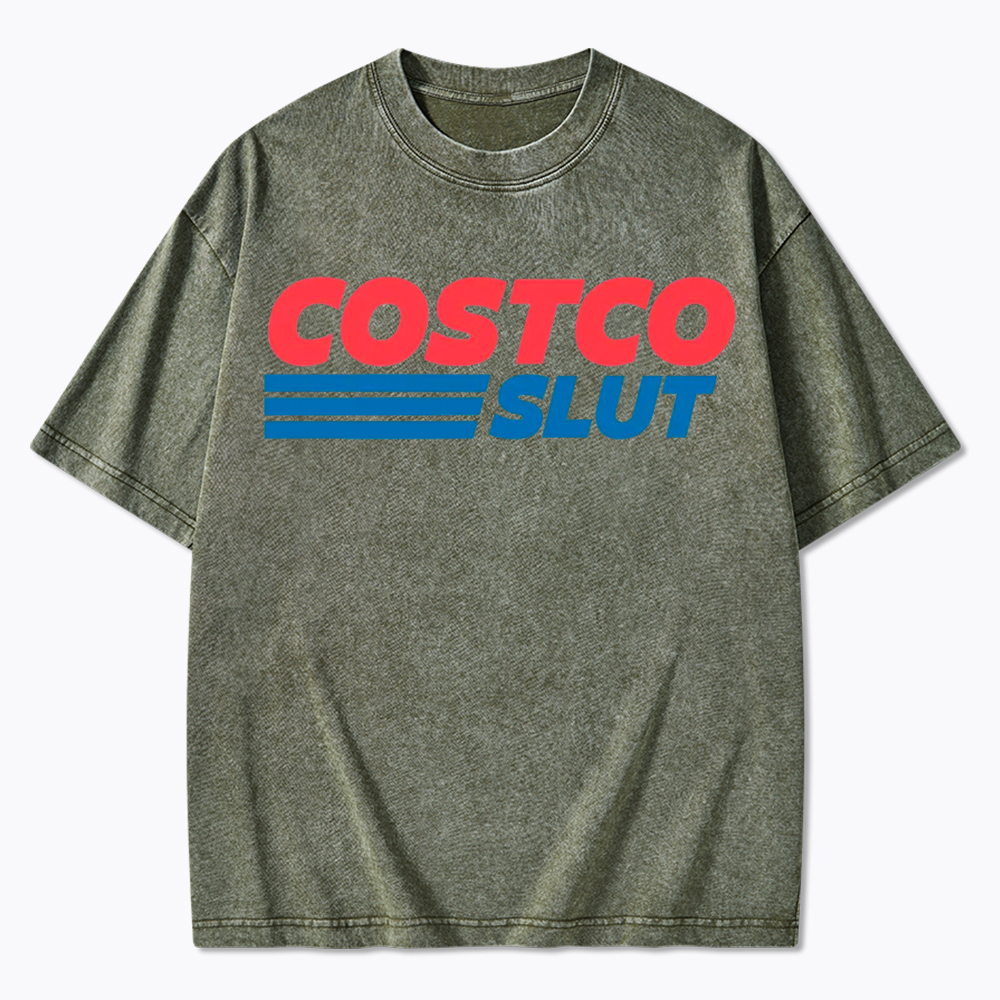 Viral Costco Slut Washed T-Shirt