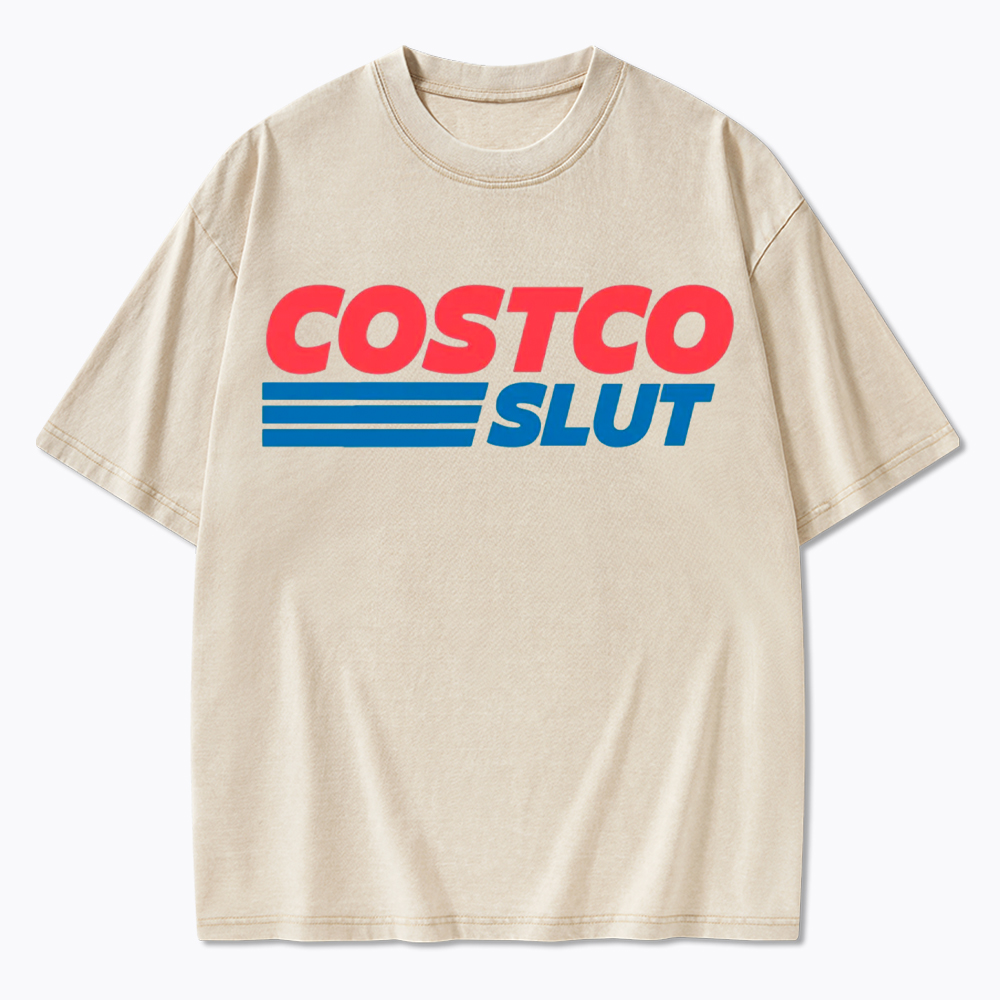 Viral Costco Slut Washed T-Shirt