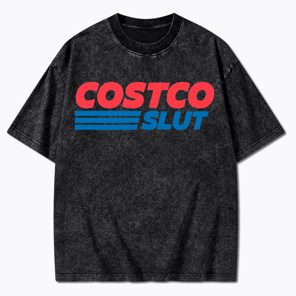 Viral Costco Slut Washed T-Shirt